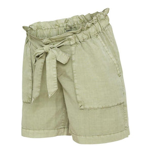 Mamalicious Bethune graviditets shorts - oliven grøn-Graviditetsshorts-Mammashop.dk