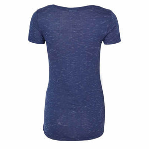 Mamalicious Jersey ventetop, blå-Graviditetstop-Mammashop.dk