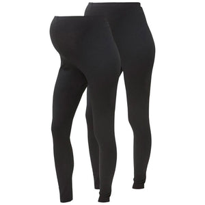 Mamalicious økologiske jersey venteleggings - 2-pak-Leggings-Mammashop.dk