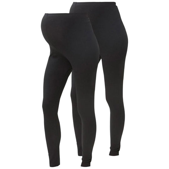 Mamalicious økologiske jersey venteleggings - 2-pak-Leggings-Mammashop.dk