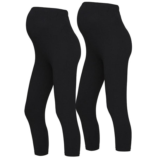 Mamalicious økologiske venteleggings - 2-pak-Leggings-Mammashop.dk
