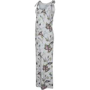 Mamalicious Sadie Maxi ventekjole - blomsteret-Graviditetskjole-Mammashop.dk