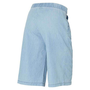 Mamalicious Tanja vente / graviditets shorts - Light blue demin-Graviditetsshorts-Mammashop.dk