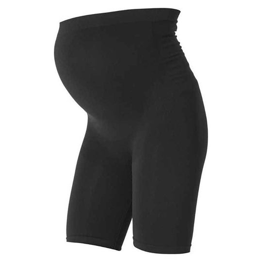 Mamalicious Tia jeanne venteshorts - Black-Graviditetsshorts-Mammashop.dk