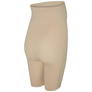 Mamalicious Tia Jeanne venteshorts - hudfarvet-Graviditetsshorts-Mammashop.dk